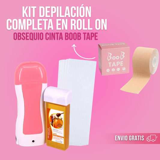 Kit de depilacion con cera + ENVIO GRATIS